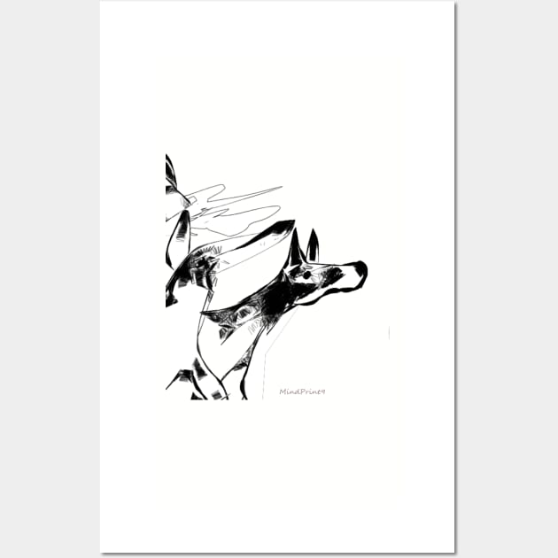 Watchdog Wall Art by mindprintz